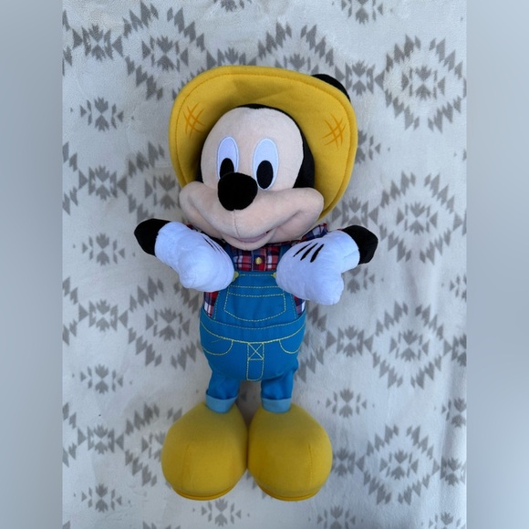 Disney Jr Farmer Mickey E-I-Oh! Singing Animated Plush Tested Works Great!! - Picture 1 of 4